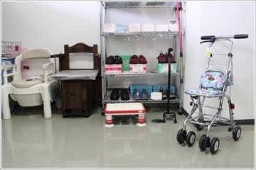 老人保健施設木の葉の里　福祉用具センターの写真2枚目：福祉用具を幅広く取り揃えています