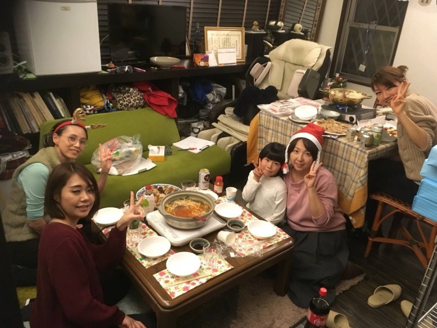 アップル歯科クリニックの写真7枚目：スタッフルームでクリスマス会
。いろんなイベントやってます