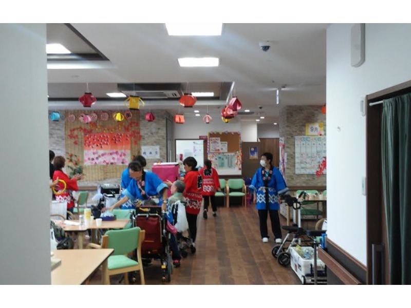 からだ元気治療院　池田店（鍼灸師の求人）の写真3枚目：施設でのイベント参加光景