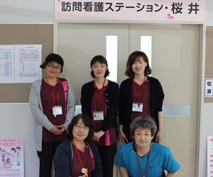 訪問看護ステーション桜井(看護師/准看護師の求人)の写真:訪問看護ステーション桜井スタッフ一同