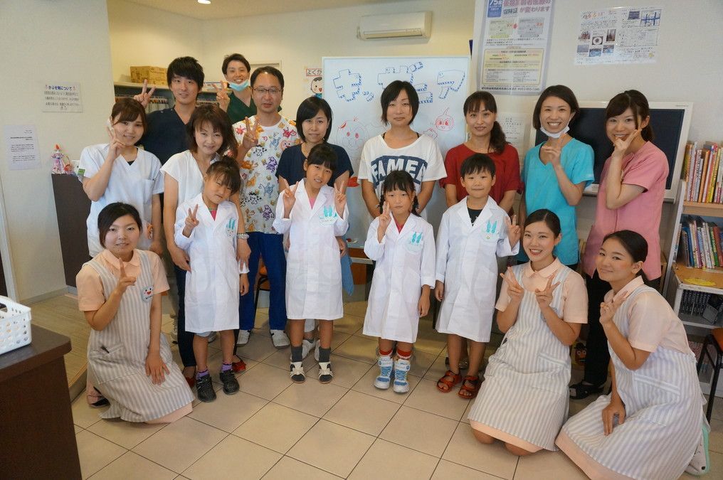 戸田ファミリー歯科（歯科衛生士の求人）の写真4枚目：お子さんを対象にしたイベントを通し、お子さんの発育に貢献できるよう私たちも成長していきます。