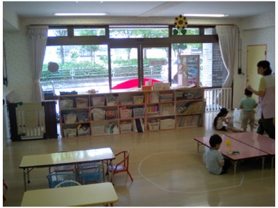泉中央らぽむ保育園の写真2枚目：子どもたちの笑顔があふれています