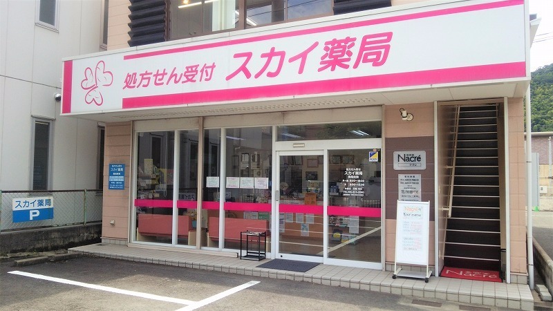 閉局しました(薬剤師の求人)の写真:スカイ薬局外観