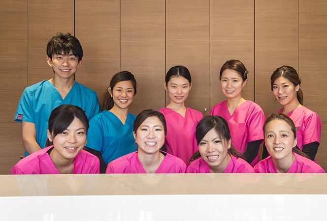 ほほえみ歯科(歯科助手の求人)の写真:ブランクのある方や未経験の方でも安心!!先輩スタッフがイチから教えますのでご応募お待ちしおります!