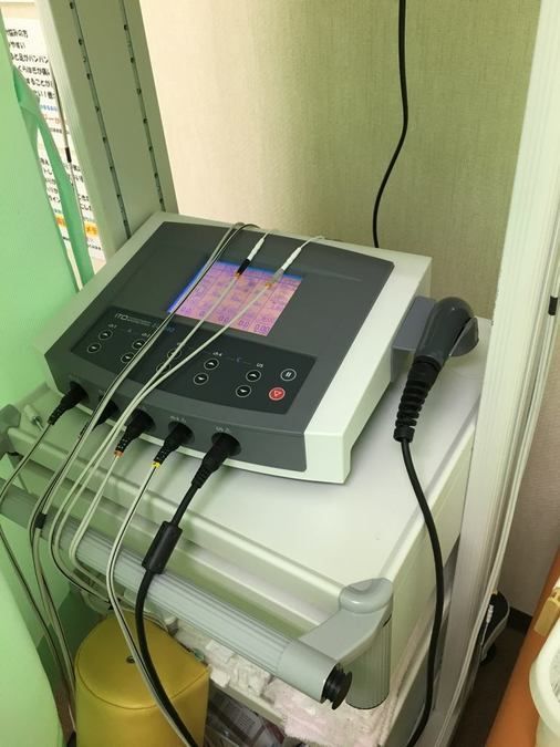 整骨院無双 伊集院の写真7枚目：高電圧治療器。超音波も治療には欠かせない、心強い武器です♪