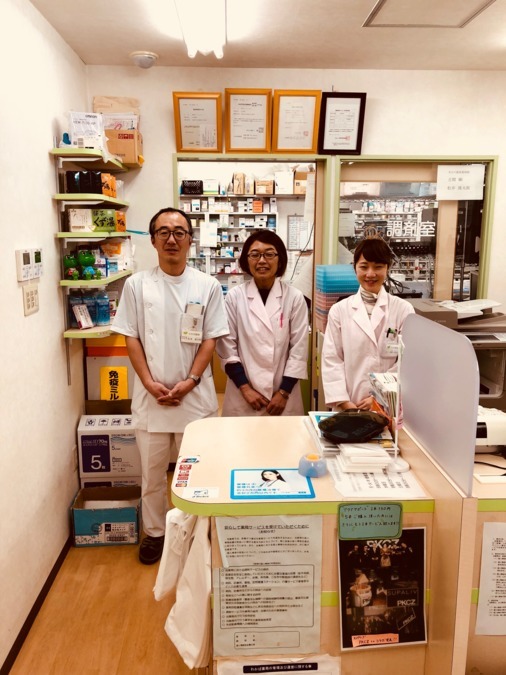 わかば薬局(医療事務/受付の求人)の写真:患者様との距離が近くに感じられます(^^)