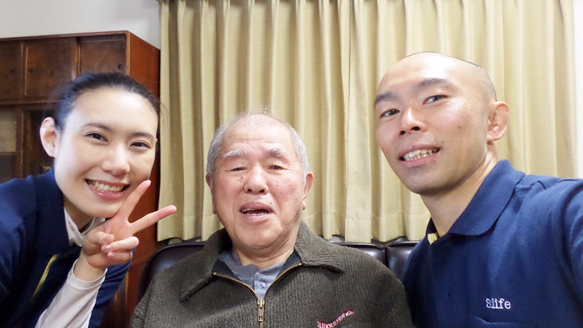 ヘルパーステーション スマイライフ代々木上原の写真2枚目：利用者さまの笑顔は元気がでる！
