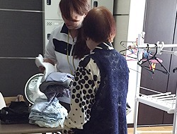 岡喜デイサービス 金山(生活相談員の求人)の写真:家庭的な雰囲気を大事にしています