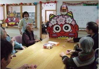 ショートステイたんぽぽの写真8枚目：季節毎の行事を数多く行っています