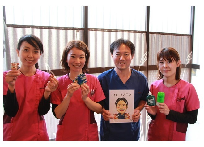 佐藤歯科医院(歯科助手の求人)の写真:Drとスタッフが連携したチーム医療を行っています。