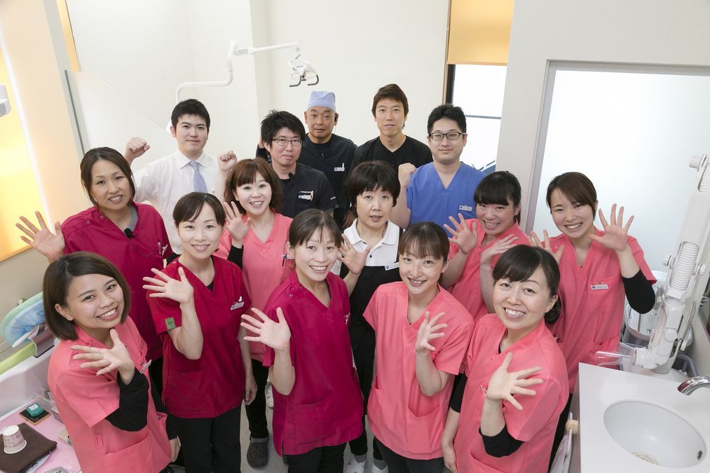 マリン歯科クリニック(歯科衛生士の求人)の写真:マリン歯科スタッフ集合!