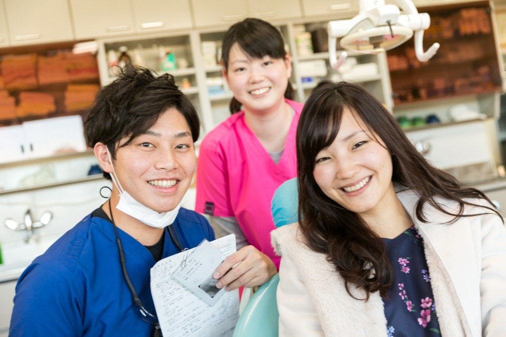 ぐみょう今井歯科医院の写真5枚目：スタッフが患者さんと日々真摯に向き合っているため、感謝の言葉を多く頂きます♪