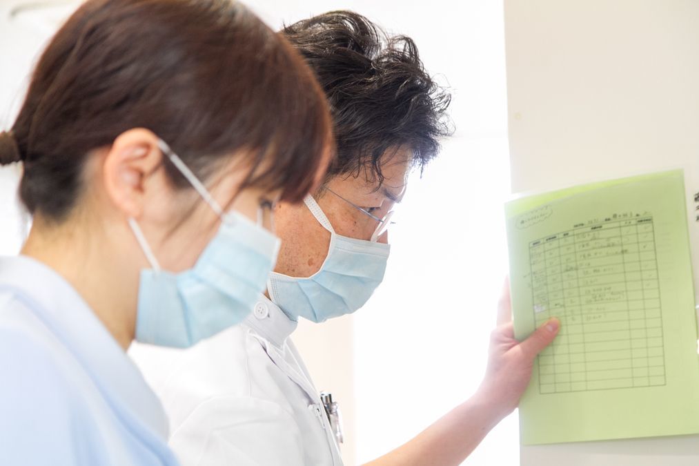 医療法人社団 てらい歯科矯正歯科（歯科衛生士の求人）の写真14枚目：１人１人の患者さんの検査データをもとに、現状を歯科医師と歯科衛生士がしっかりと連携をとって治療計画を立案します。