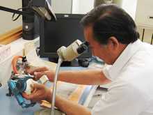 せき歯科クリニックの写真7枚目:歯科技工室の写真です