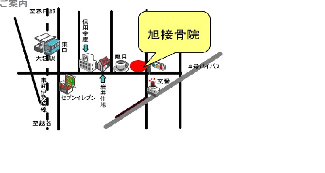 旭接骨院の写真3枚目:駅近で通勤便利!