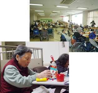 特別養護老人ホーム多聞荘の写真2枚目：季節ごとの行事や様々なレクリエーションを行っています