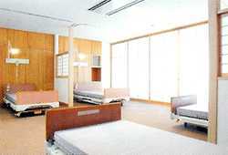 港区立特別養護老人ホームサン・サン赤坂の写真3枚目:4人部屋と2人部屋があります