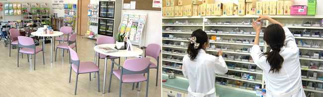 やまかわ薬局　本町店（薬剤師の求人）の写真3枚目：開放的な雰囲気で、介護用品も扱っています