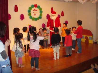 はなぞの保育室の写真2枚目：クリスマス会