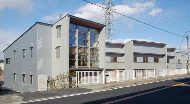 特定施設入居者生活介護 和楽久ぼっくいの写真:モダンなデザインの特定施設です