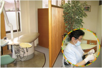 ア歯科横田クリニック（歯科助手の求人）の写真6枚目：自分の家族を治療するつもりでいつも診療にあたっています