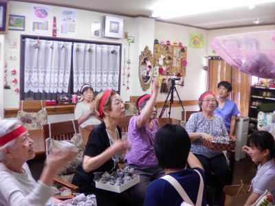 デイサービス シンシアの写真14枚目:季節の行事はみんなで楽しみます