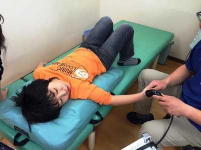 いちの整骨院の写真15枚目：小さな患者様のご来院頂いています