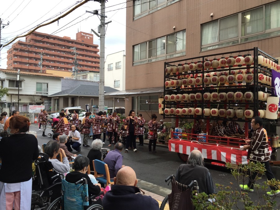 福島寿光会病院の写真6枚目：町内の一員の一員として行事にも参加しています。
