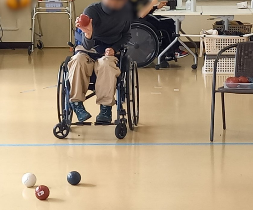 放課後等デイサービス　Cherry Blossom（児童指導員/指導員の求人）の写真23枚目：ボッチャ