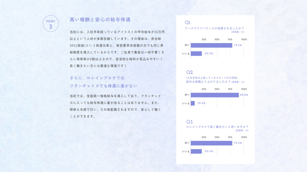 ✨ロレインブロウ 上尾店✨【2025年12月オープン予定】（アイリストの求人）の写真4枚目：