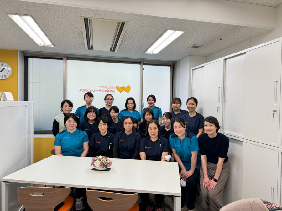 公益社団法人中央区医師会訪問看護ステーションあかし（ケアマネジャーの求人）の写真6枚目：一緒に頑張りましょう♪