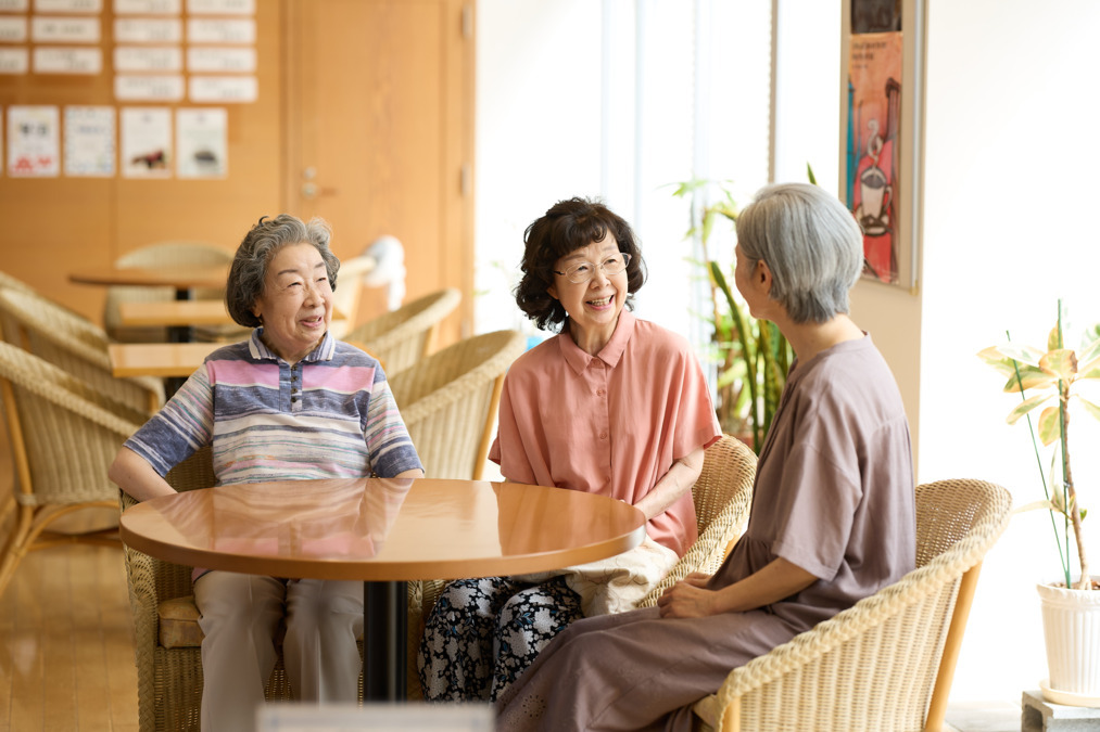 介護付有料老人ホーム大阪〈ゆうゆうの里〉の写真3枚目：お元気なご入居者が7割暮らしています！