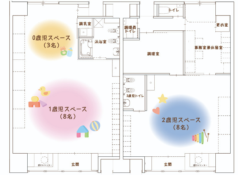 すまいる保育園唐崎【2026年04月01日オープン予定】（保育士の求人）の写真2枚目：