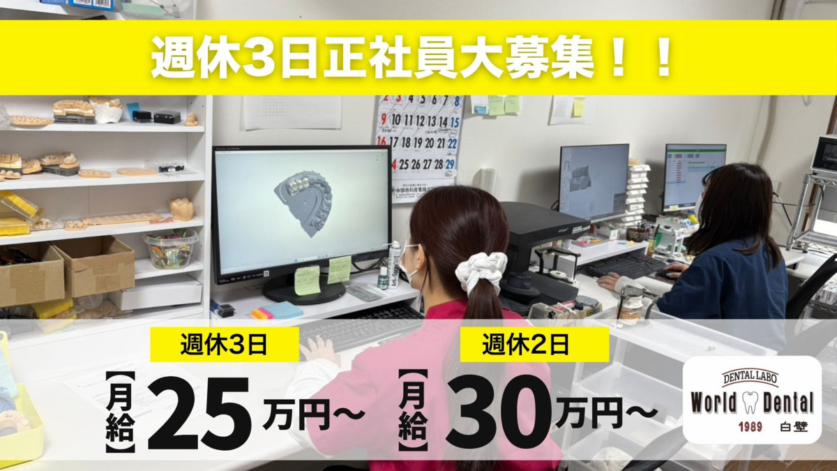 WORLD DENTAL 白壁（歯科技工士の求人）の写真