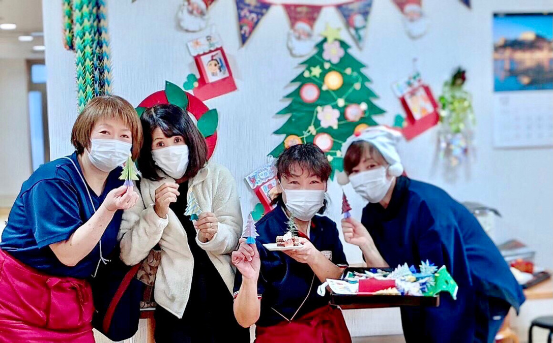 フロンティアの介護　グループホーム里庄の憩（介護職/ヘルパーの求人）の写真3枚目：季節ごとのイベントも充実♪
