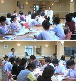 サニーライフ東寺尾（看護師/准看護師の求人）の写真3枚目：先輩スタッフが丁寧に指導致します。