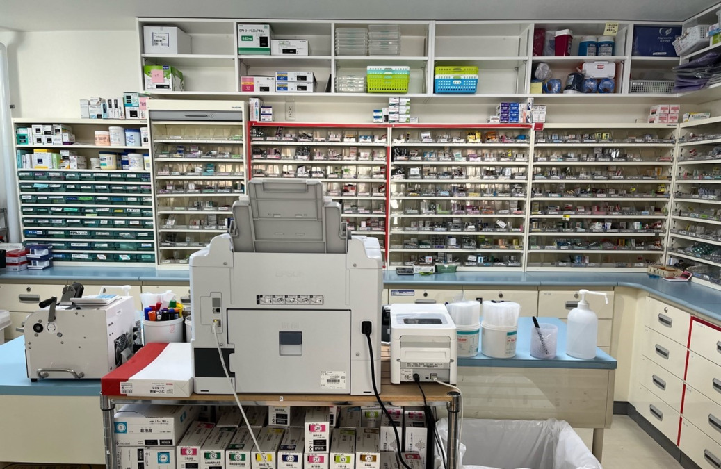 ふじい薬局 旭町店（薬剤師の求人）の写真5枚目：ふじい薬局　旭町店　調剤室