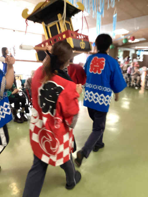 介護老人保健施設アルテンハイム会地の郷（介護職/ヘルパーの求人）の写真9枚目：2025年8月26日納涼祭の様子①