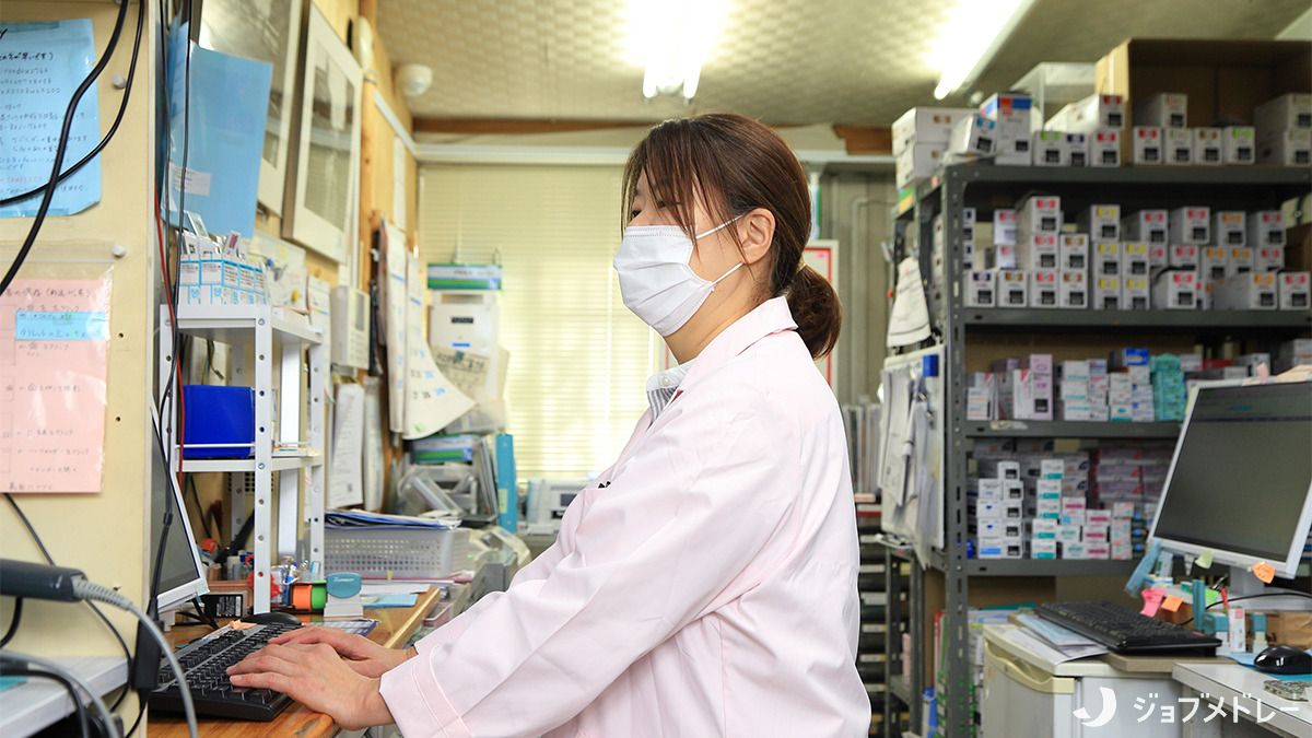 太陽堂薬局田島団地店（調剤事務の求人）の写真11枚目：耳鼻咽喉科を中心に、幅広い処方箋を応需しています