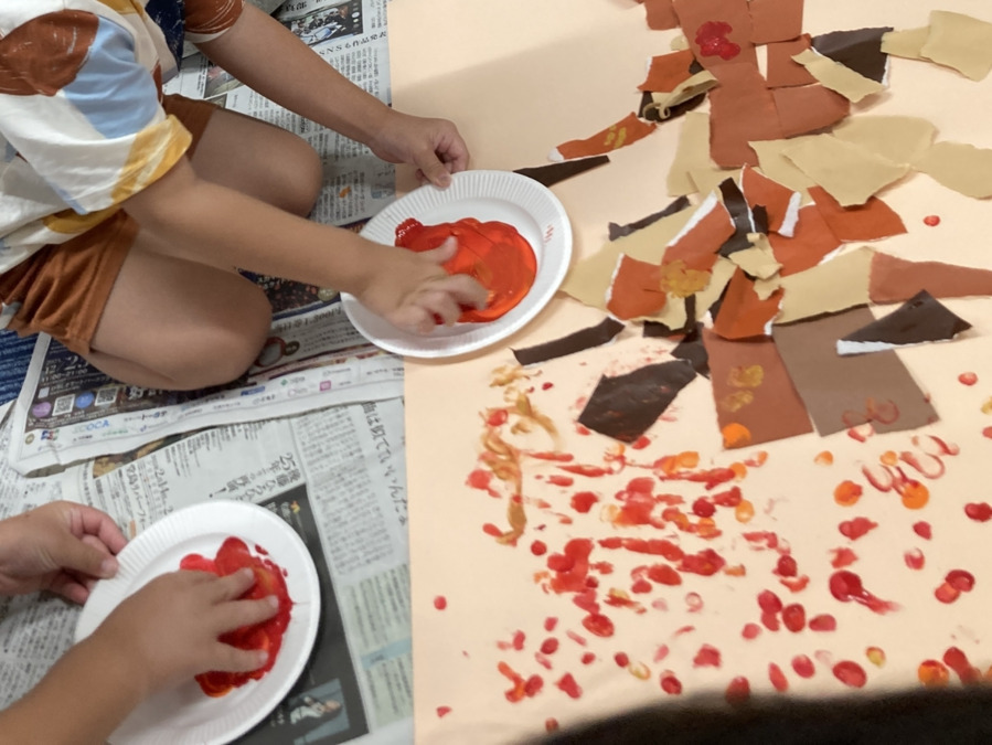 児童発達支援 HiKaRi(児童指導員/指導員の求人)の写真3枚目:手が汚れるのが苦手だった子も、今では平気になりました!