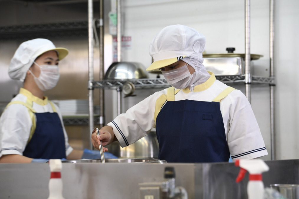 日清医療食品株式会社 てんかん専門病院ベーテル内の厨房（調理師/調理スタッフの求人）の写真3枚目：