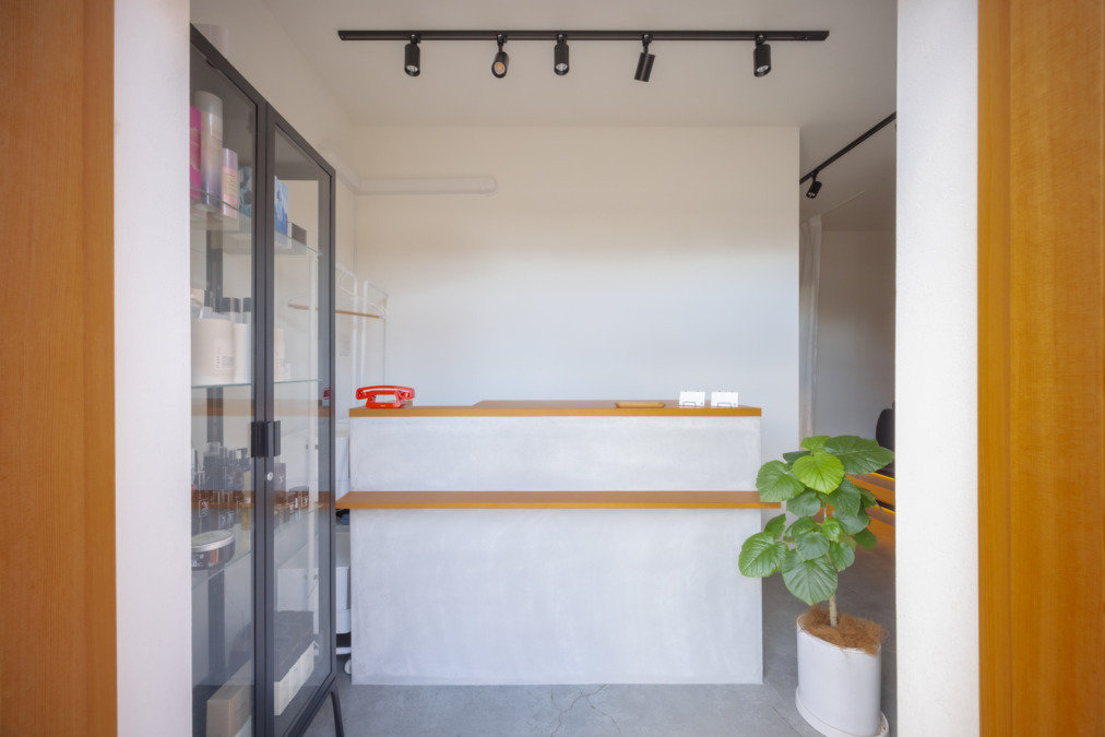 hair salon「晴れ」の写真