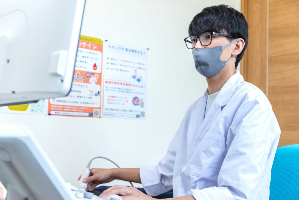 医療法人社団　緑晴会　あまが台ファミリークリニック（臨床検査技師の求人）の写真2枚目：患者様に寄り添った検査を心掛けています。