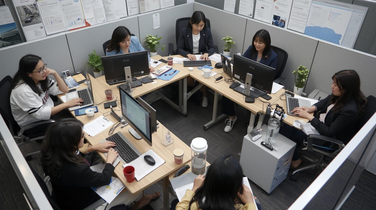 ケセラセラ【2025年02月01日オープン】の写真13枚目：毎週木曜日午前中は週会議
（モニタリング、研修）