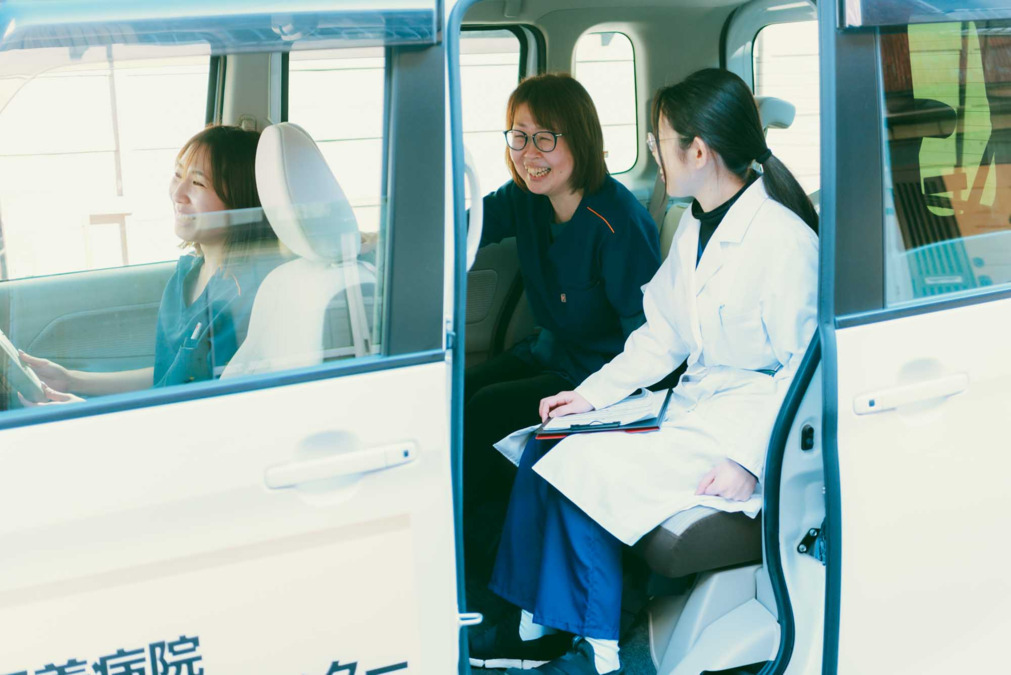 同善病院 在宅医療センター（医療事務/受付の求人）の写真2枚目：困った時は先輩がサポートするので安心して働けます★