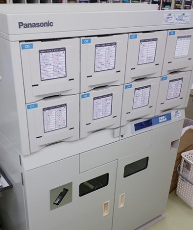 れんげ薬局 長野店の写真7枚目：全自動錠剤分包機を完備。