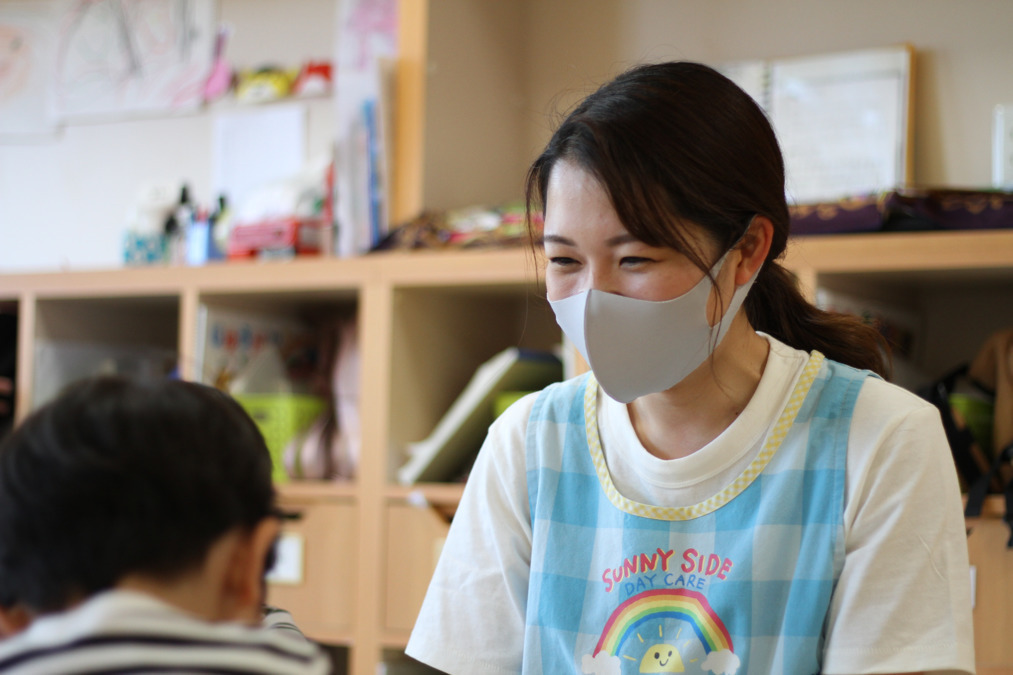 鹿野なないろ保育園の写真:若手の先生も大活躍!!
育成体制◎な職場です♪