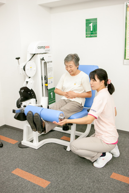 レッツ倶楽部ウォーク＆スパ　荒江の写真3枚目：機能訓練に特化した施設です。