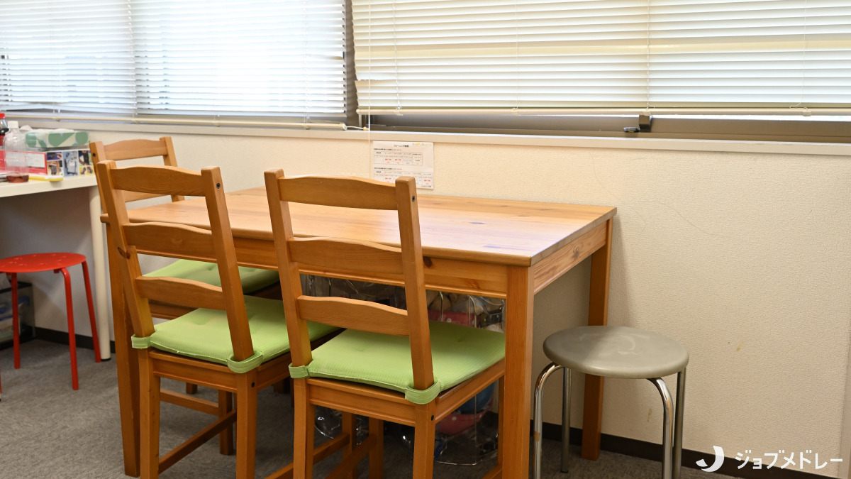 StepUP蒔田通町教室（保育士の求人）の写真16枚目：面談などに使用する相談室です