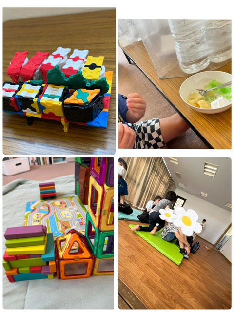 放課後等デイサービス ウィズ神戸あらた(児童指導員/指導員の求人)の写真5枚目:児童たちは本当に独創的。私たちが考えもつかないものを創ってくれます(*^^*)